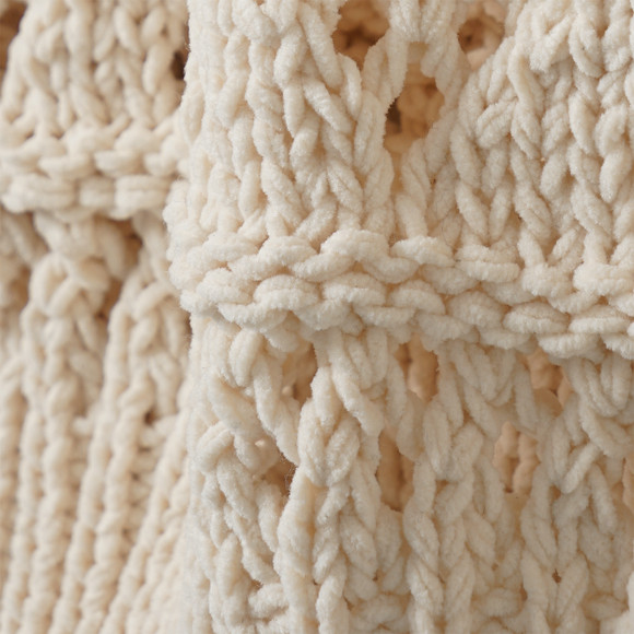 Trui van chenillegaren voor meisjes