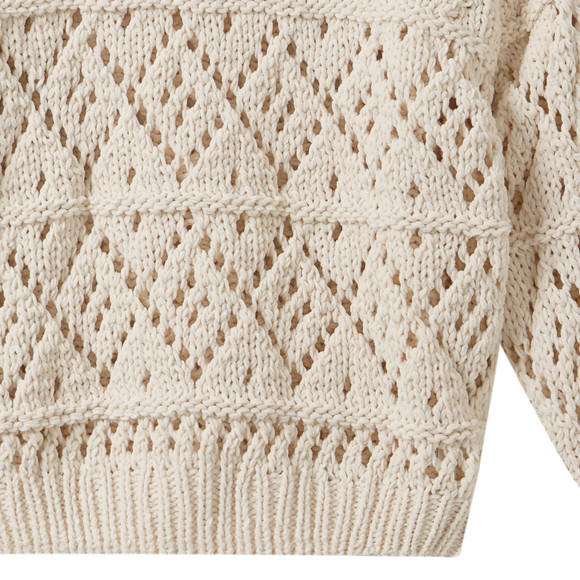 Trui van chenillegaren voor meisjes