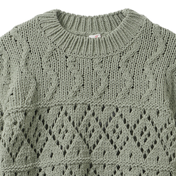 Trui van chenillegaren voor meisjes