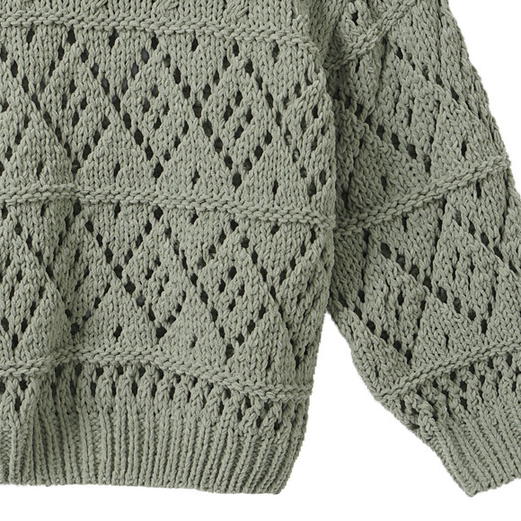 Trui van chenillegaren voor meisjes