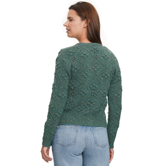 Damescardigan met ruitpatroon