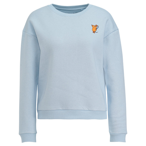 Die Maus Sweatshirt mit Rücken-Print