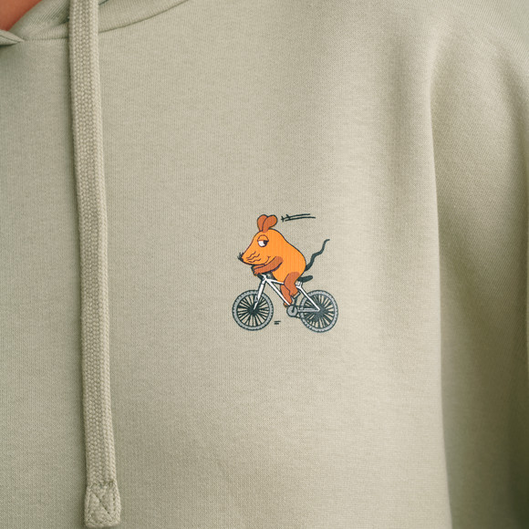 'Die Maus'-hoodie met rugprint