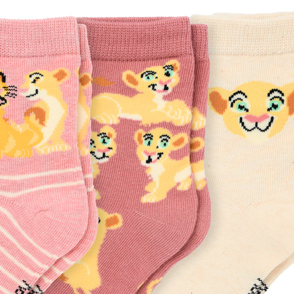 3 Paar Der König der Löwen Socken im Set