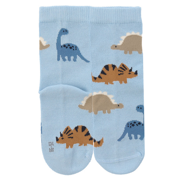 3 Paar Baby Socken mit Dino-Motiven