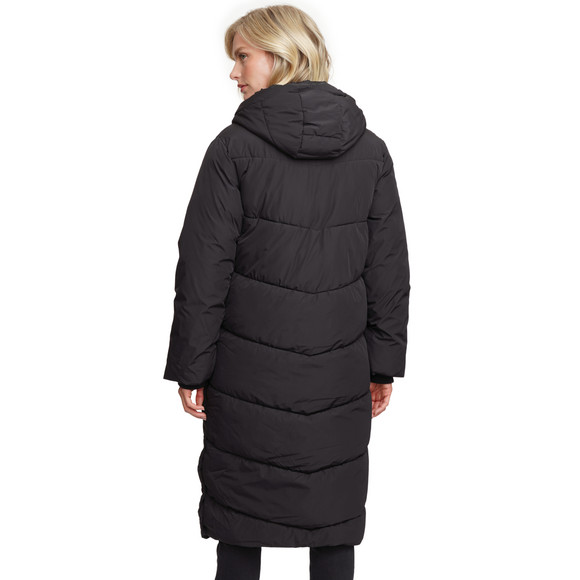 Gewatteerde damesjas met capuchon