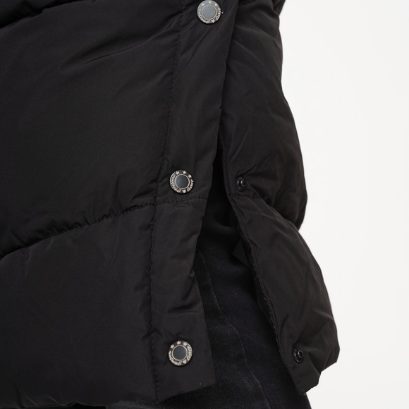 Gewatteerde damesjas met capuchon