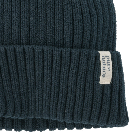 Gebreide babymuts van biologisch katoen