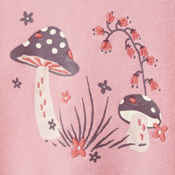 Meisjes sweater met ruches