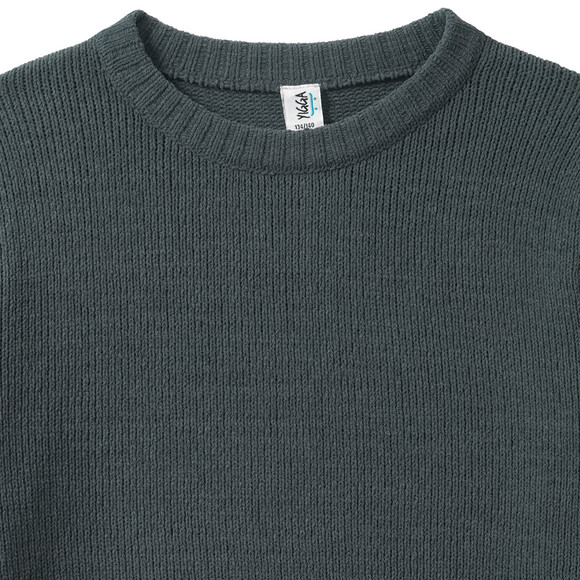 Jungen Pullover aus Chenille-Garn
