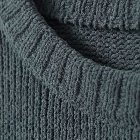 Jungen Pullover aus Chenille-Garn