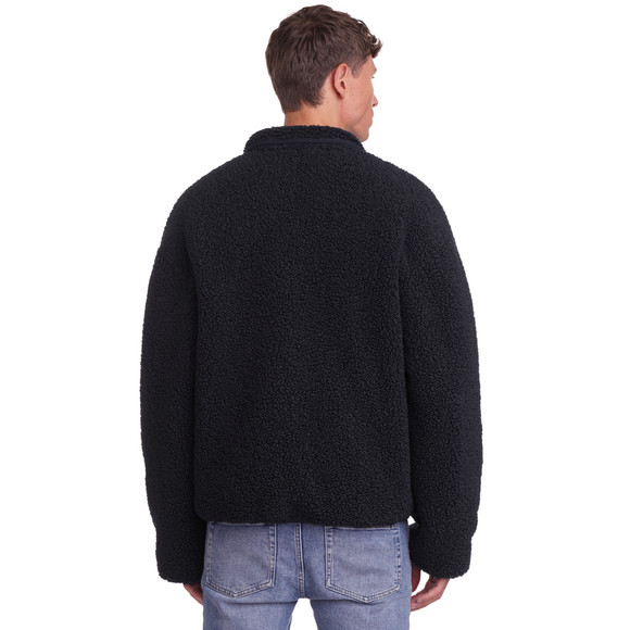 Heren teddyjas met opstaande kraag