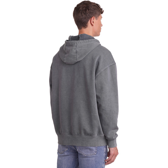 Herenhoodie in used look