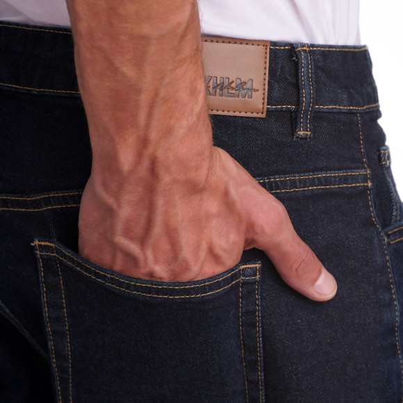 Herren Loose-Jeans aus Raw Denim