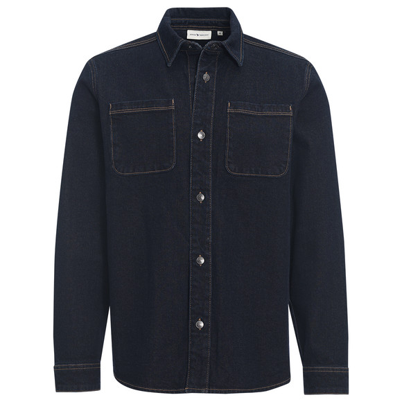 Heren denim overhemd van raw denim