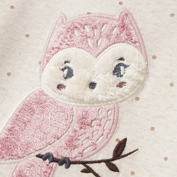 Mädchen Schlafanzug mit Applikation