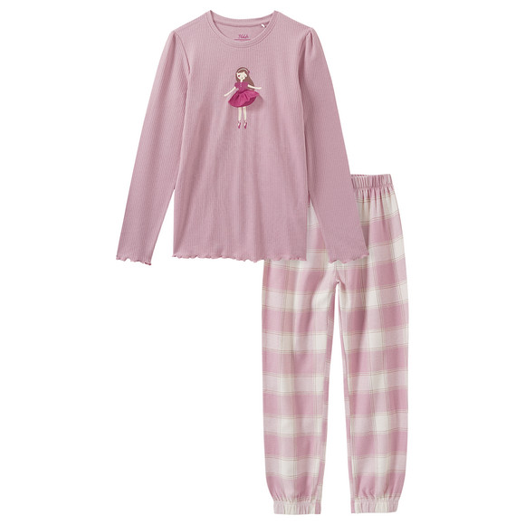 Mädchen Schlafanzug aus Bio-Baumwolle
