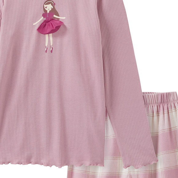 Mädchen Schlafanzug aus Bio-Baumwolle