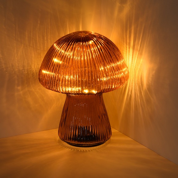 Mittelgroße LED-Leuchte im Pilz-Design