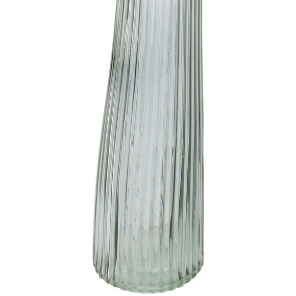 Große Vase in Rillen-Optik