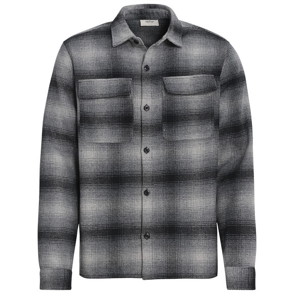Herren Overshirt mit kariertem Design