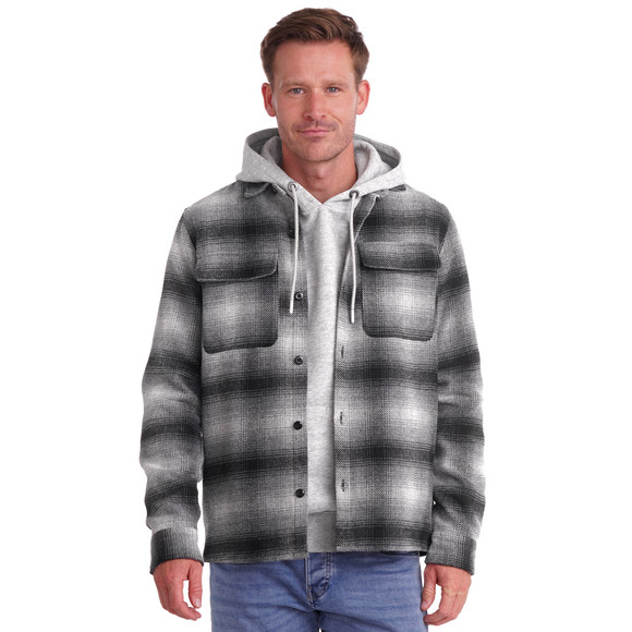 Herren Overshirt mit kariertem Design