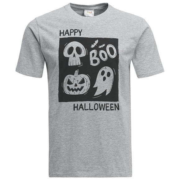 Heren-T-shirt met Halloween-uitstraling