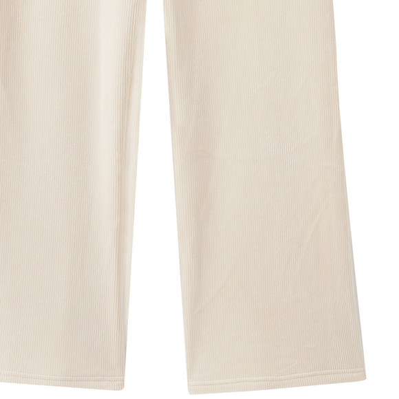 Meisjes leggings in nicki ribfluweel