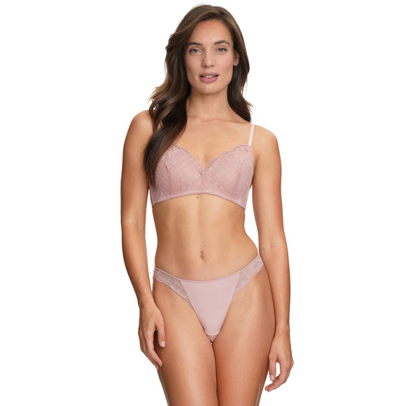 2 Damen Strings mit Spitze