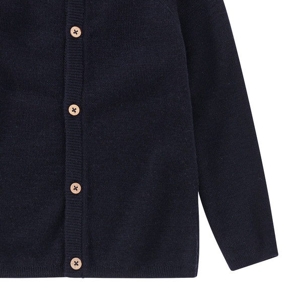 Wollen babyvest effen