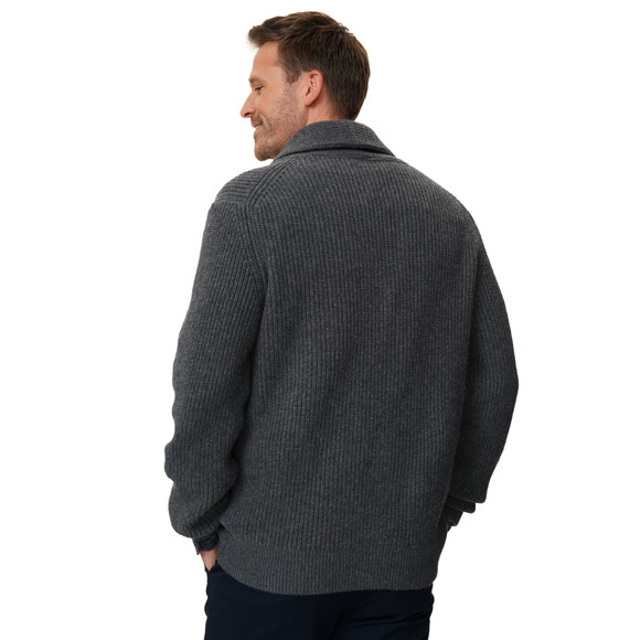 Herren Strickjacke mit Woll-Anteil