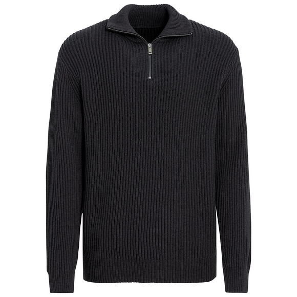 Gebreide katoenen troyer voor heren