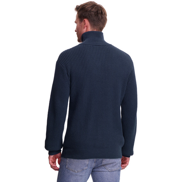 Gebreide katoenen troyer voor heren