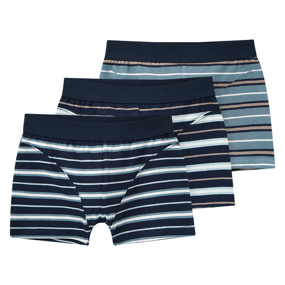 3 Jungen Boxer mit Streifen