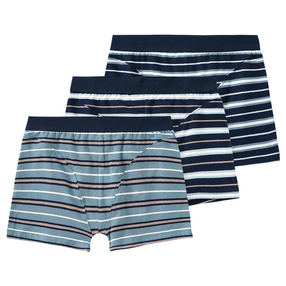 3 Jungen Boxer mit Streifen