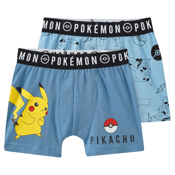 2 Pokémon-boxershorts met print