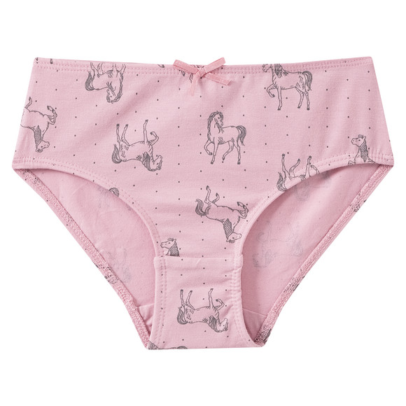 5 Meisjes Slips met biologisch katoen