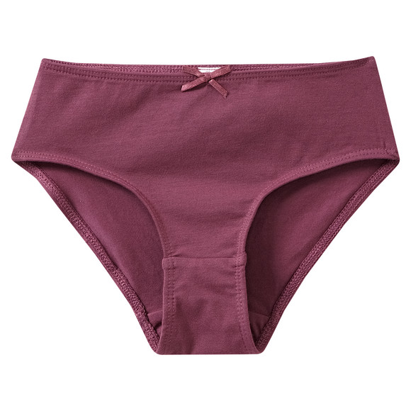 5 Meisjes Slips met biologisch katoen