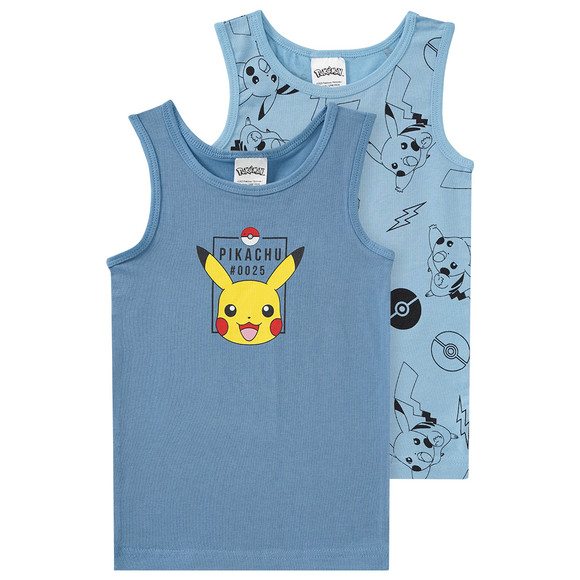 2 Pokémon Unterhemden mit Print