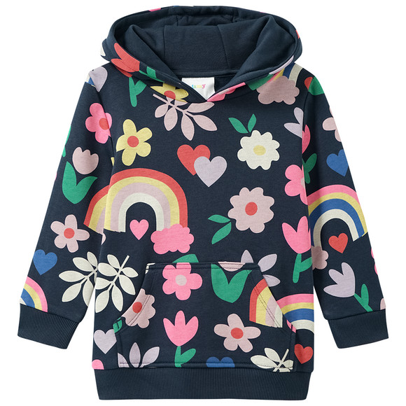 Meisjes' hoodie met all-over print