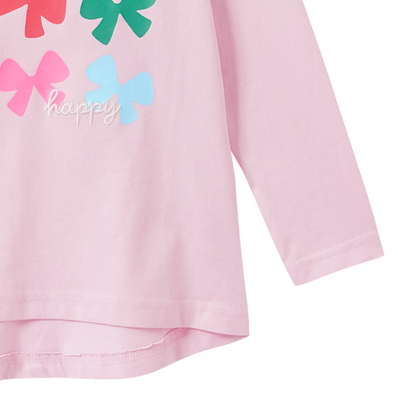 Mädchen Langarmshirt mit Print