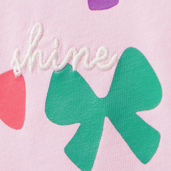 Mädchen Langarmshirt mit Print