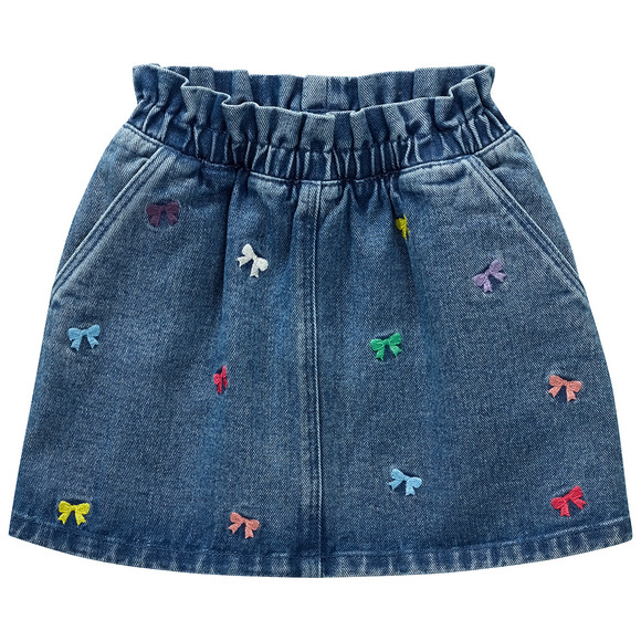 Mädchen Rock mit Schleifen-Allover