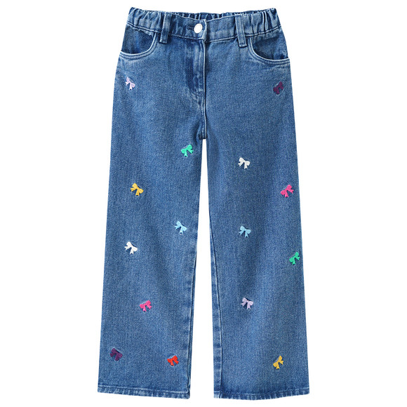 Mädchen Jeans mit Stickerei