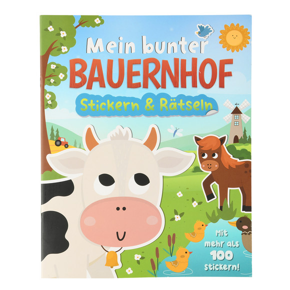 Activity Stickerheft mit Bauernhof-Motiven
