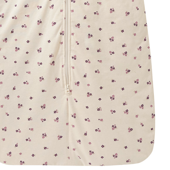 Baby slaapzak met bloemen all-over