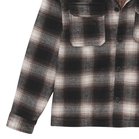 Jungen Flanell-Jacke mit Kapuze