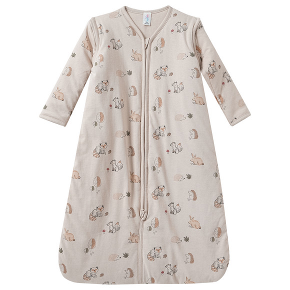 Baby winterslaapzak met afritsbare mouwen