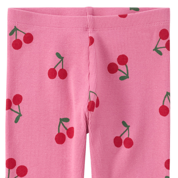 Legging voor meisjes met kersenprint