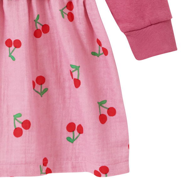 Meisjesjurk met aangehechte rok